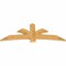 Ekena Millwork Davenport Rough Sawn Timber Gable Bracket, Western Red Cedar, 72"W x 27"H x 2"D x 6"F, 9/12 Pitch GBW072X27X0206DAV00RWR - alternate 2